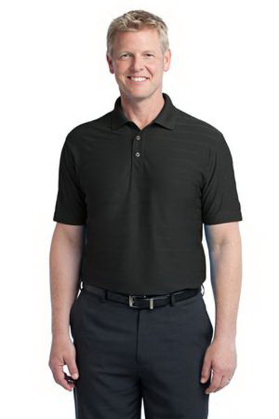 Mens Port Authority (R) Horizontal texture polo